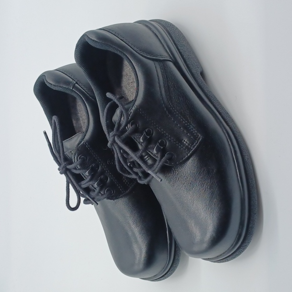 Red Wing Men's Leather Oxford Work Shoe Soft Toe 8618 SZ 7D Black USA NEW